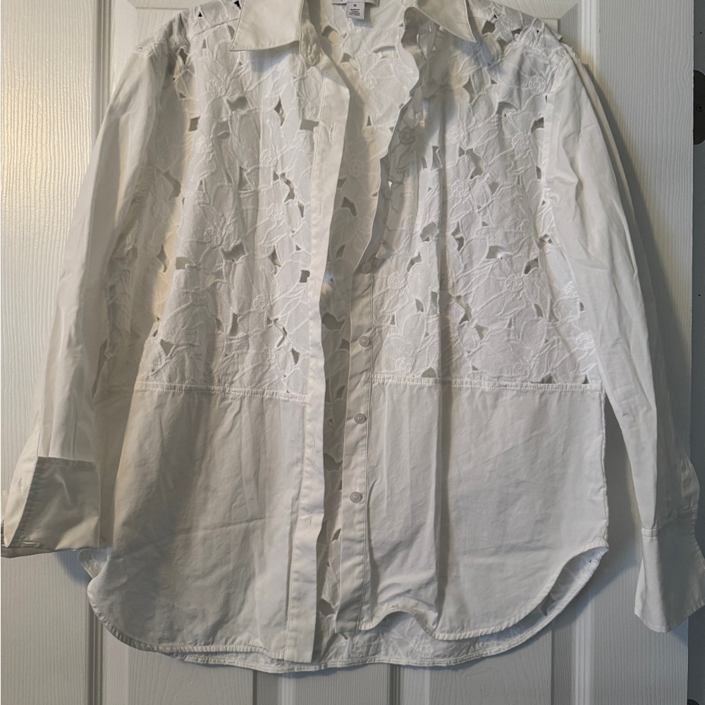 Nordstrom Signature Ivory Lace Top